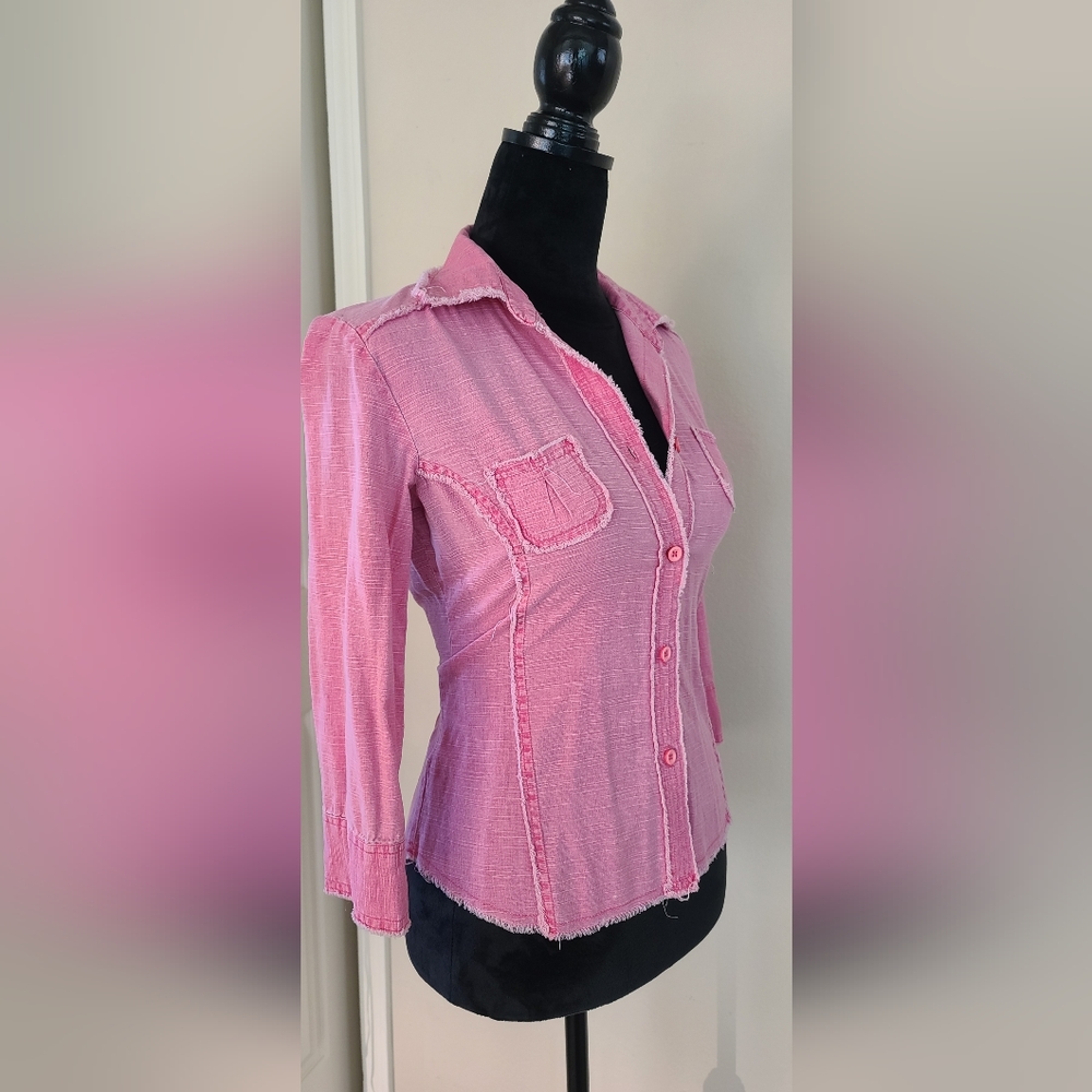 3/4 Button Down - image 1